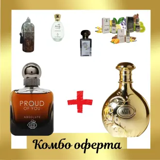 Arabiyat Prestige Nyla Vani-Elle + Fragrance World Proud of You Absolute + Otoori Bakhoor + 3 малки парфюмни масла + My Perfumes Waseemah