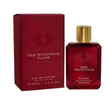 Fragrance World Des Tentations Flame + Al Haramain Signature Red