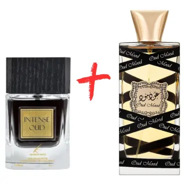 Fragrance World Oud Intense + Lattafa Oud Mood