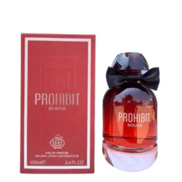 Fragrance World Prohibit Rouge и Lattafa Liam Blue Shine 