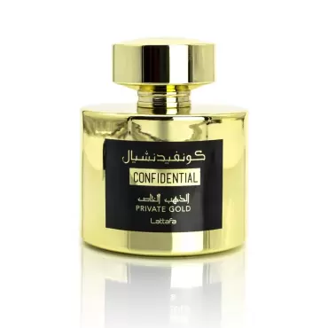Lattafa Confidential Private Gold EDP 100 мл. - Унисекс