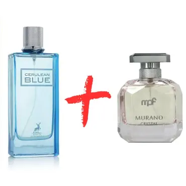 Maison Alhambra Cerulean Blue и My Perfumes Murano Crystal