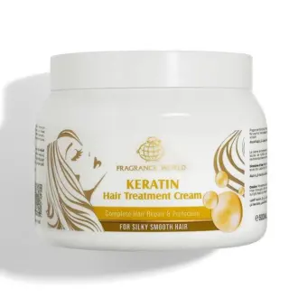 Маска за коса с Кератин 500 мл. / Fragrance World Keratin Hair Treatment Cream