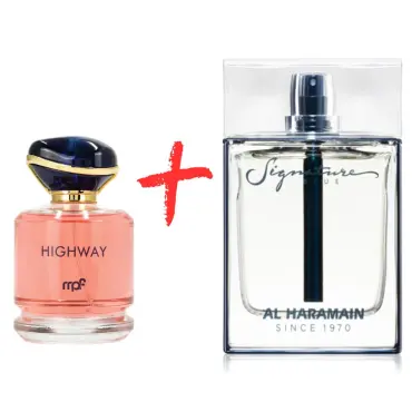 My Perfumes Highway + Al Haramain Signature Blue