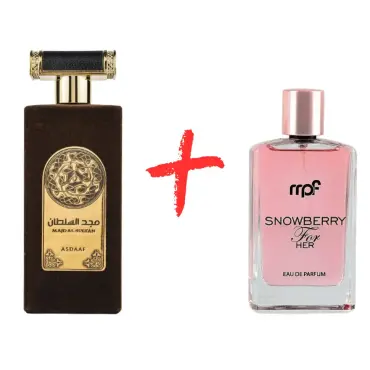 My Perfumes Snowberry + Asdaaf Majd Al Sultan