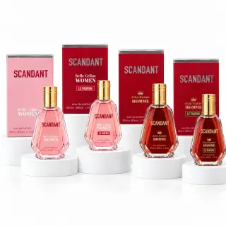 Скандал за двама: Belle Celine + Belle Celine Le Parfum + Scandant + Scandant Le Parfum (4 × 50 мл)
