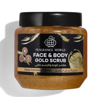 Скраб за лице и тяло / Fragrance World Gold Scrub 